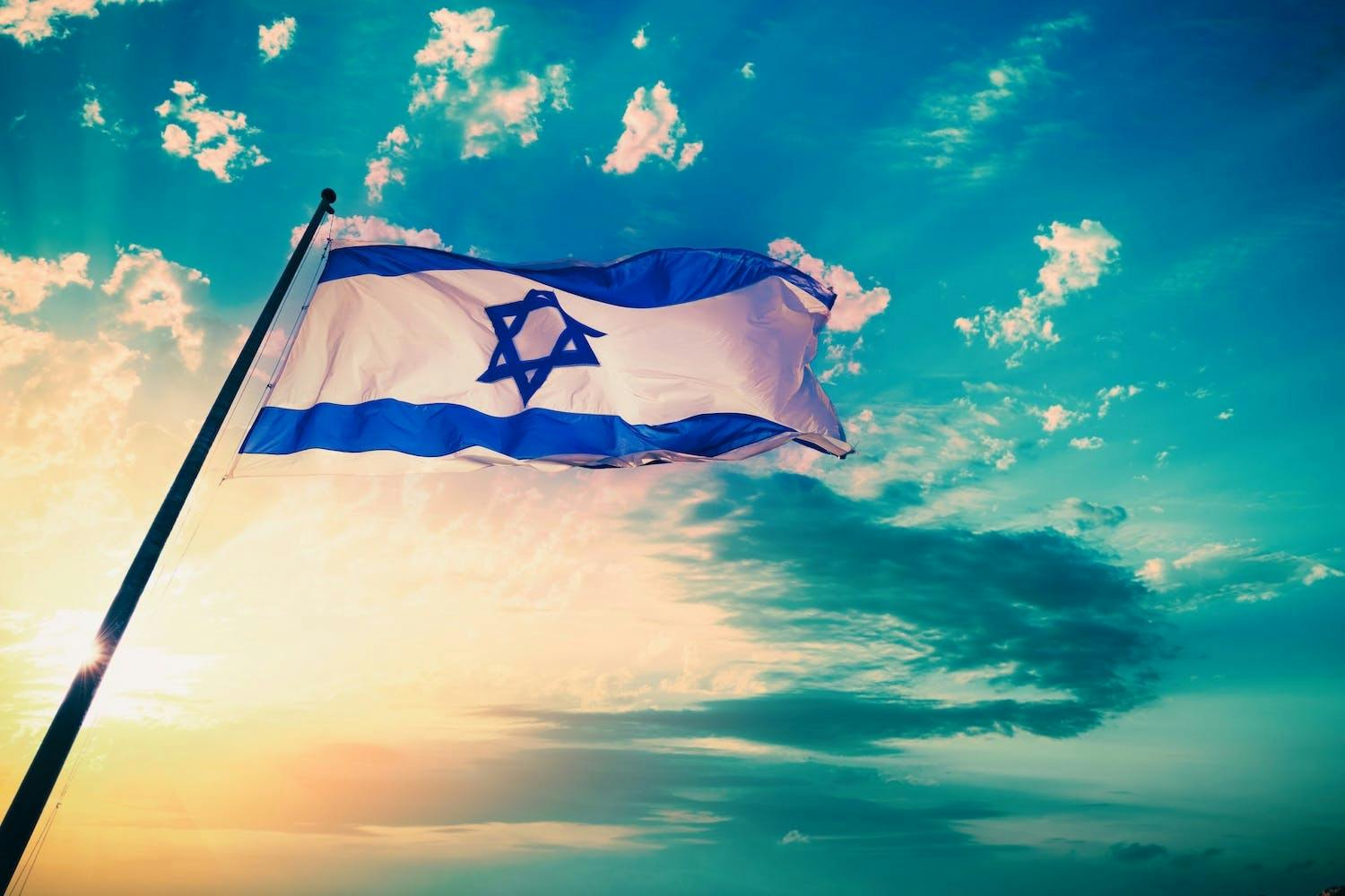 Israëlische Vlag 