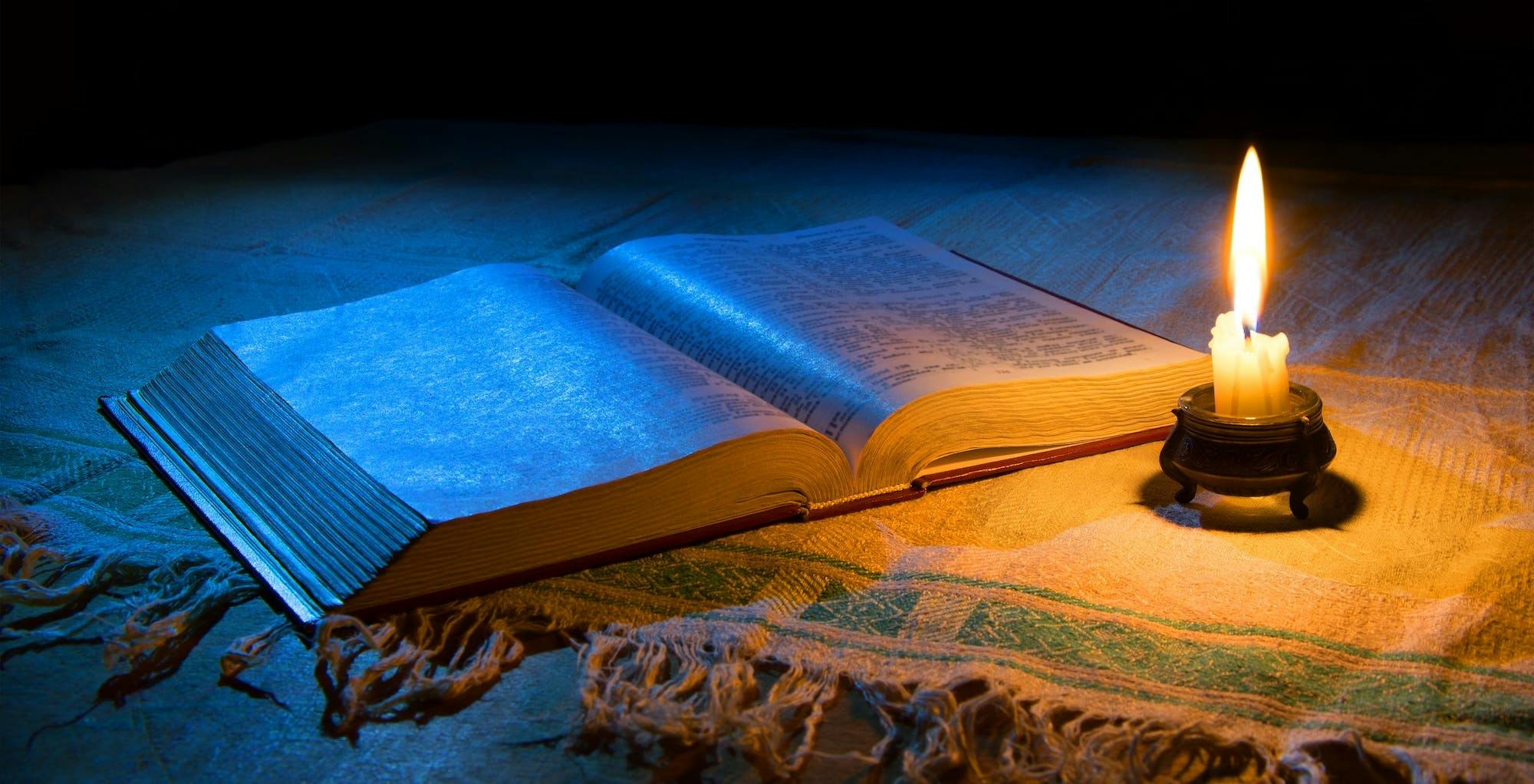 Bible and Candle